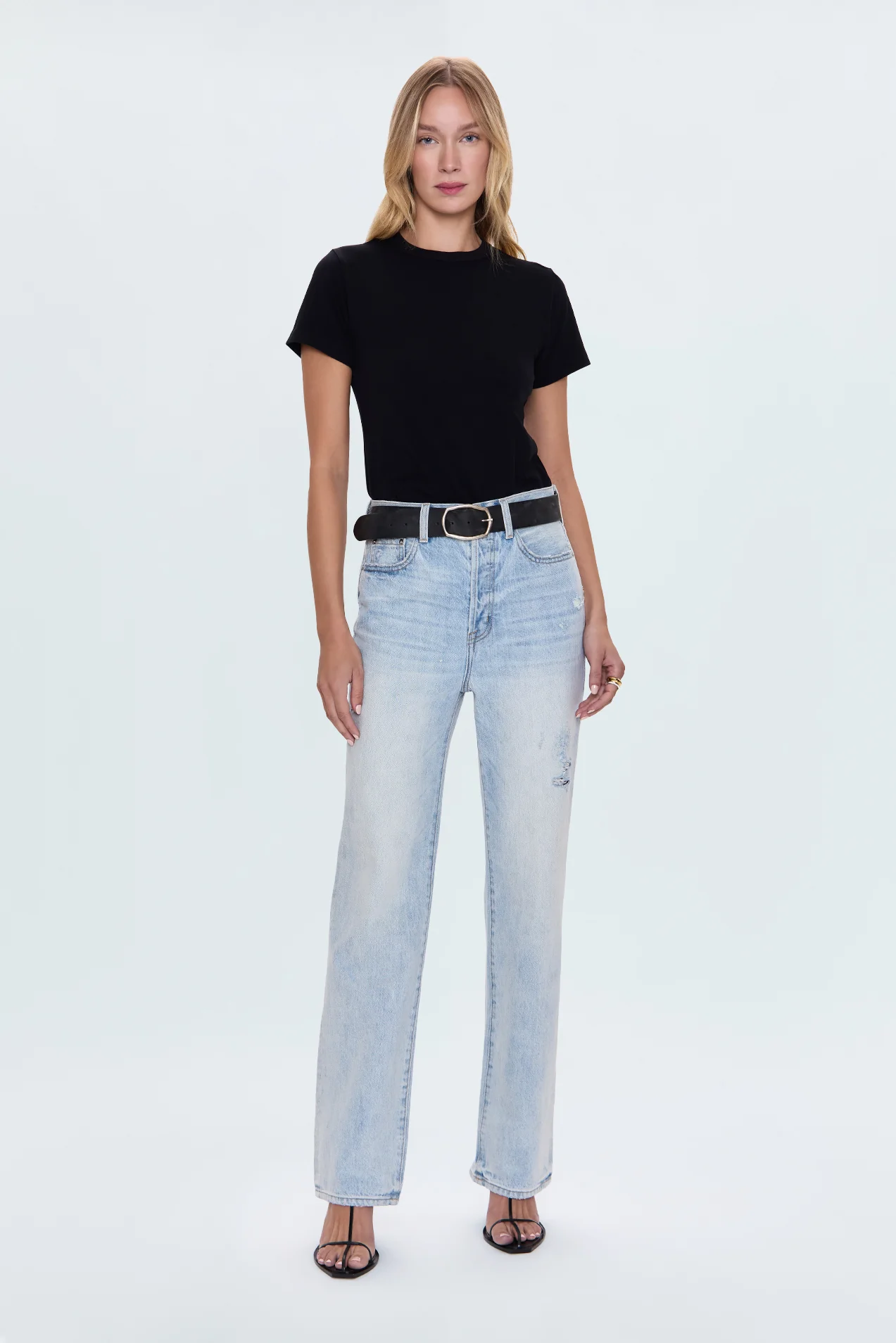 Alba Baby Tee - Noir - Image 4