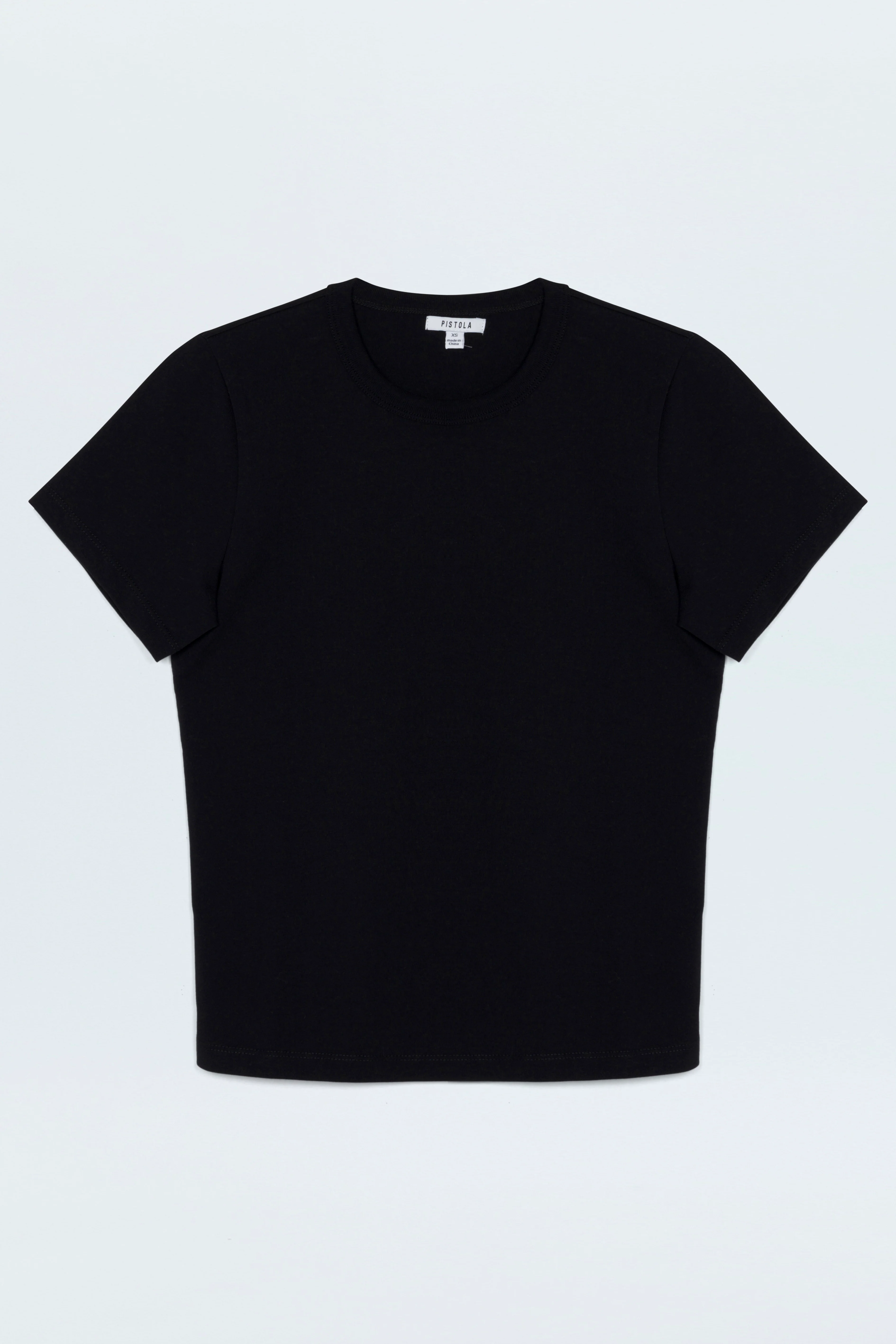 Alba Baby Tee - Noir - Image 6