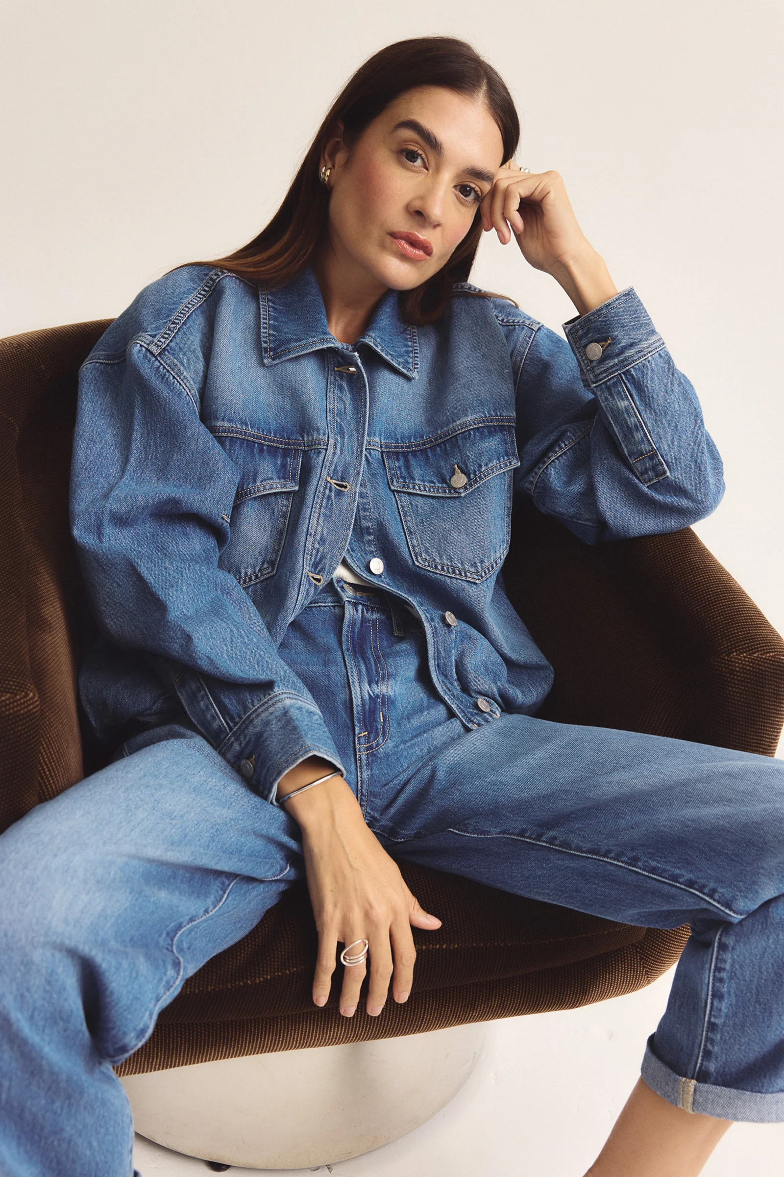 Bibi Blouson Trucker Jacket - Heartfelt - Image 3