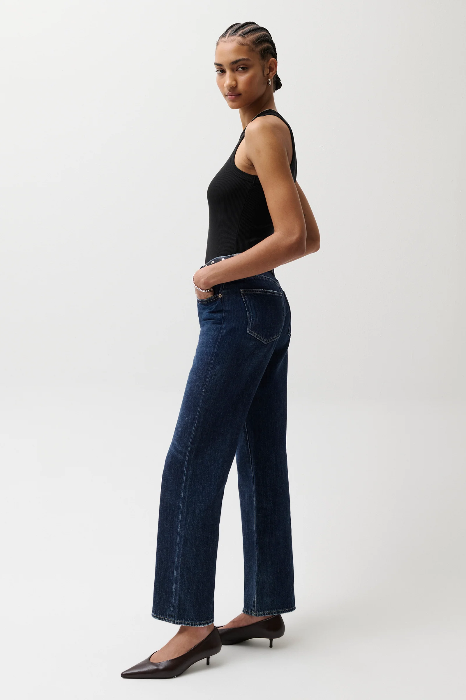 Cassie Super High Rise Straight Jean - Cultivate - Image 4
