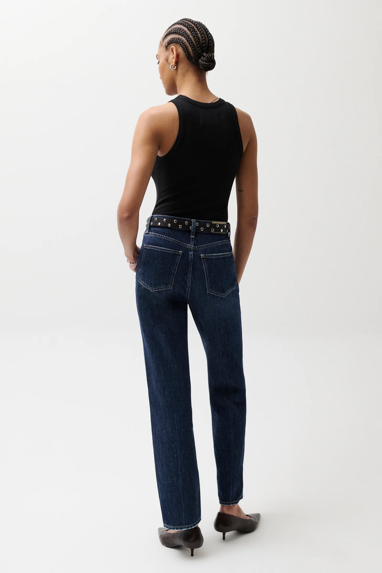 Cassie Super High Rise Straight Jean - Cultivate - Image 5