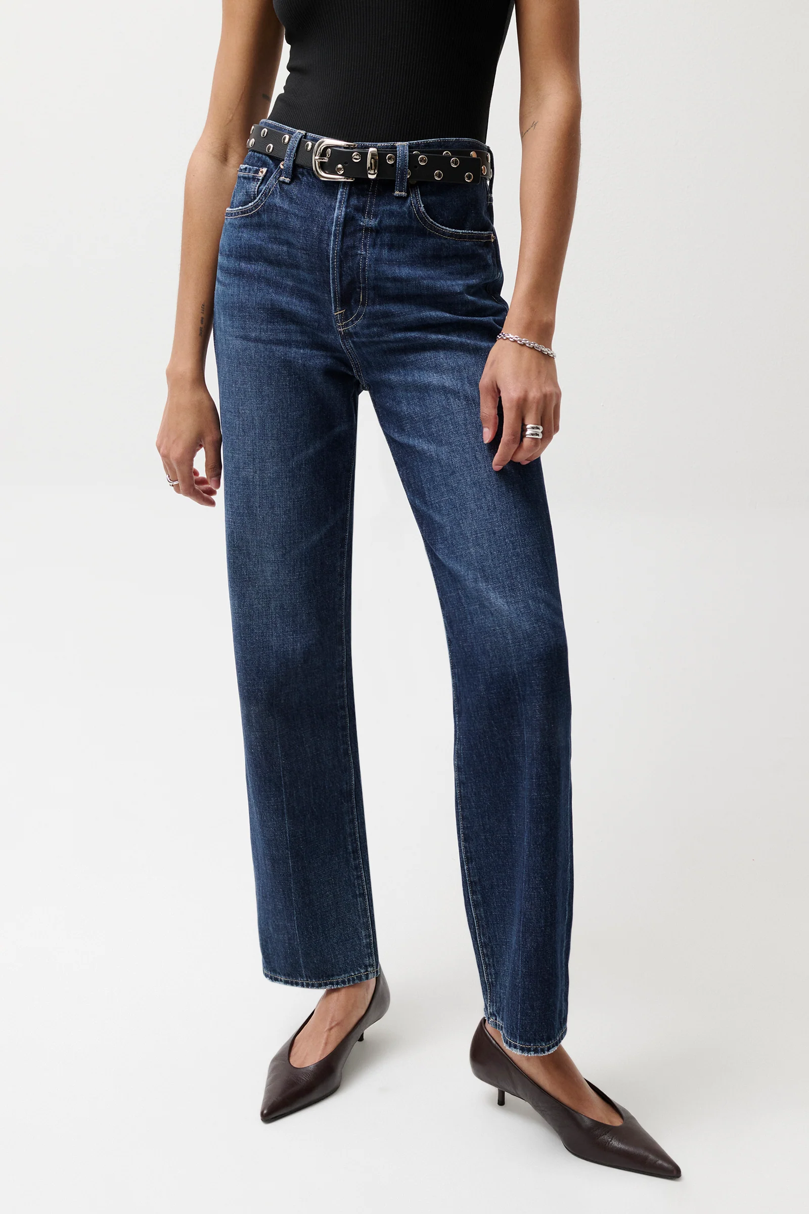 Cassie Super High Rise Straight Jean - Cultivate - Image 3