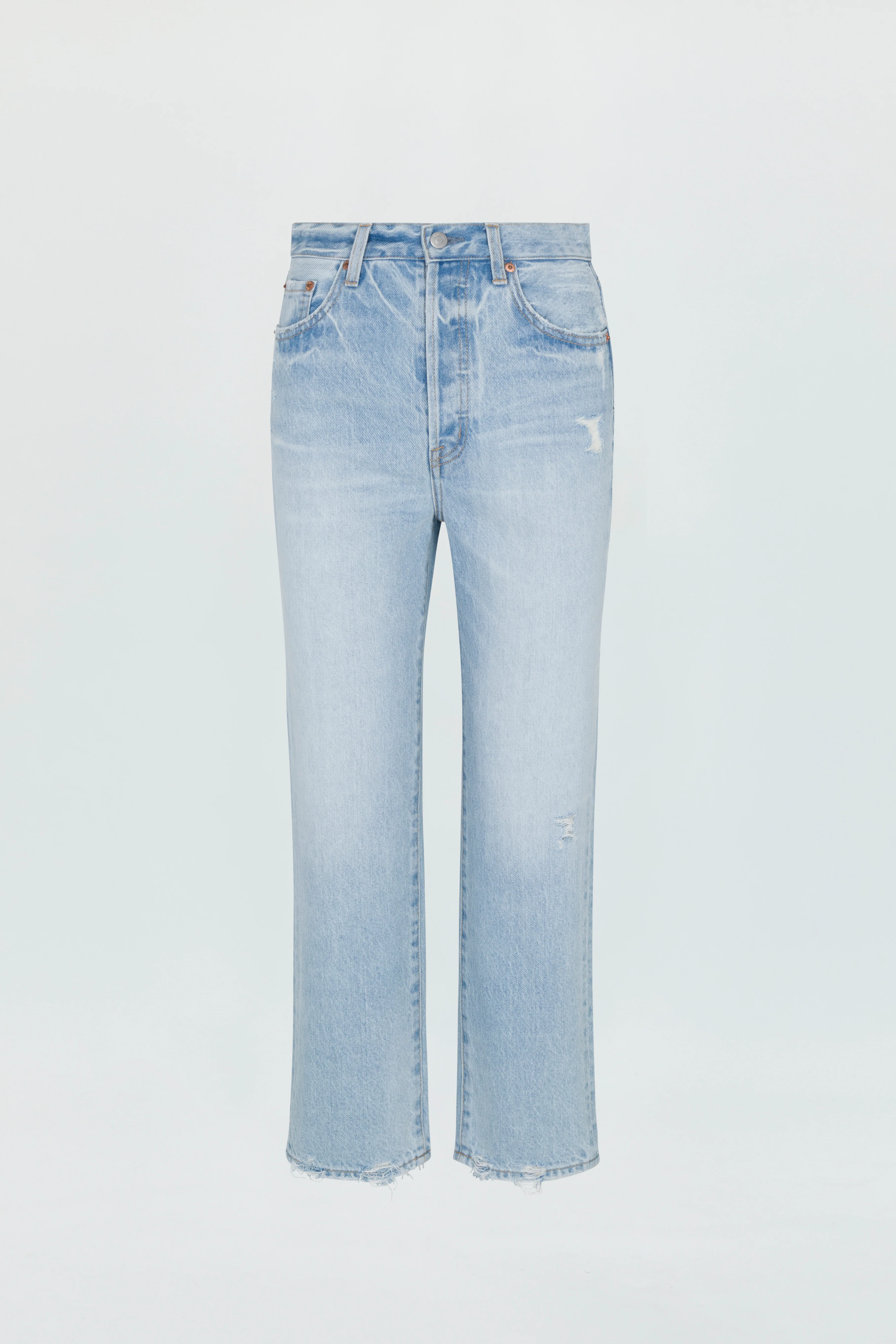 Cassie Super High Rise Straight Jean - Radiant Vintage - Image 6