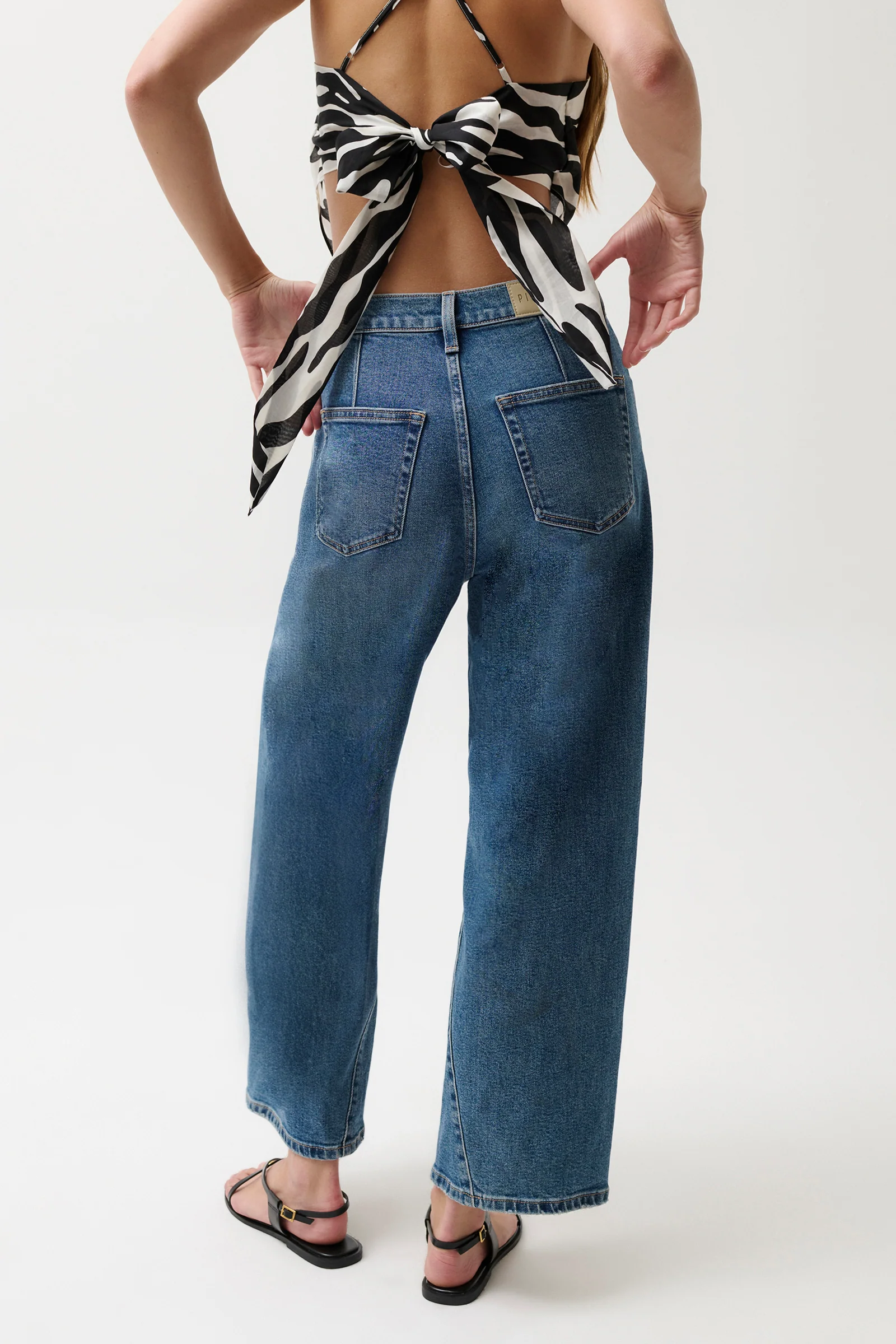 PETITE Kyra High Rise Bowed Ankle - Soho - Image 6