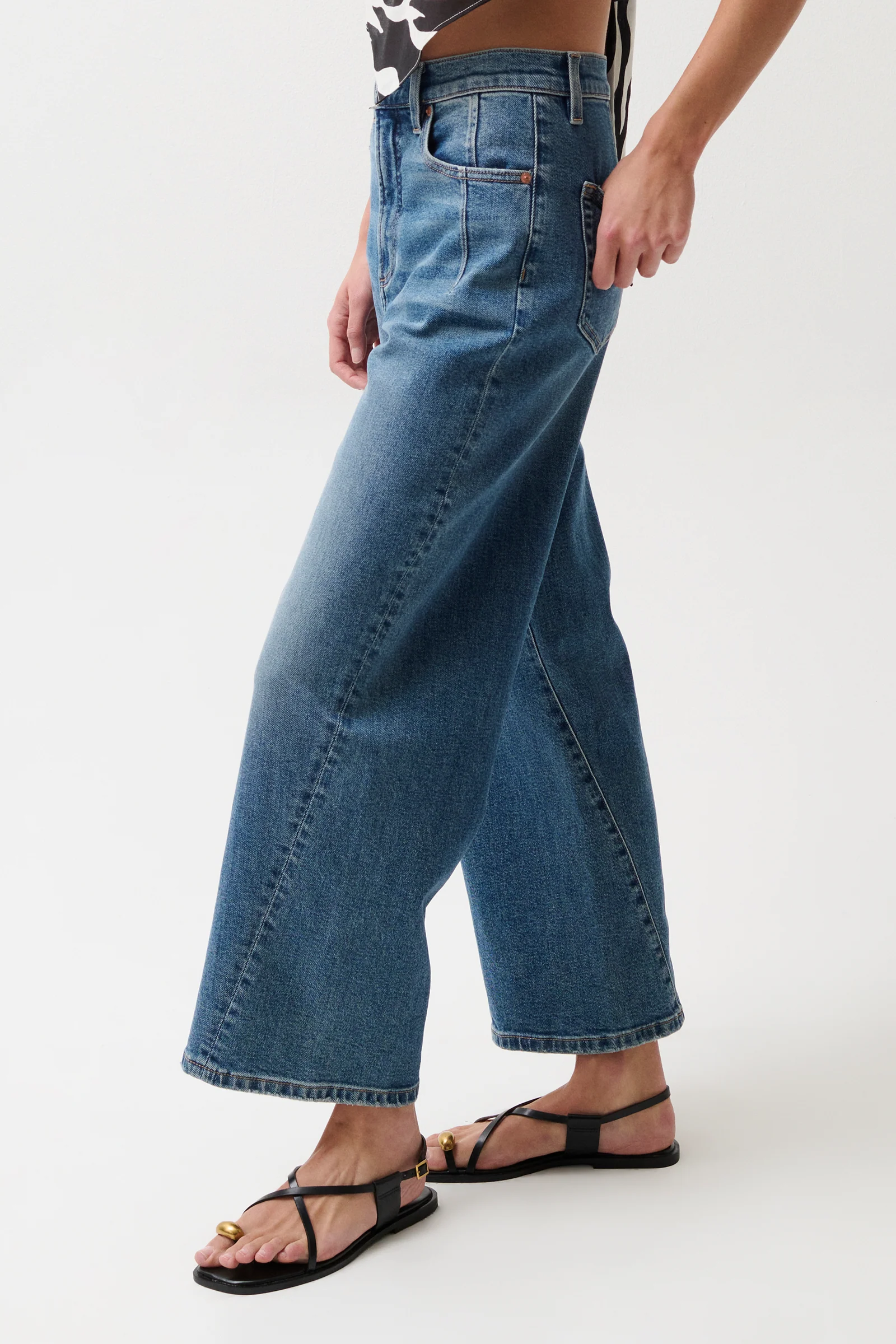 PETITE Kyra High Rise Bowed Ankle - Soho - Image 7