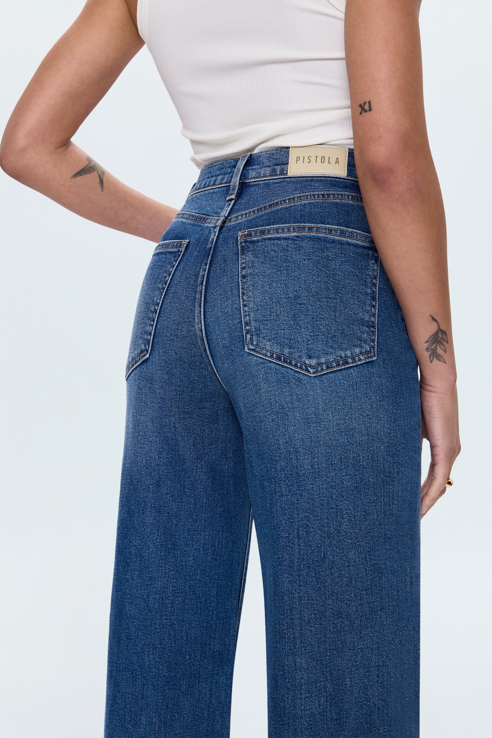 PETITE Lana High Rise Ultra Wide Leg Jean - Soho - Image 6