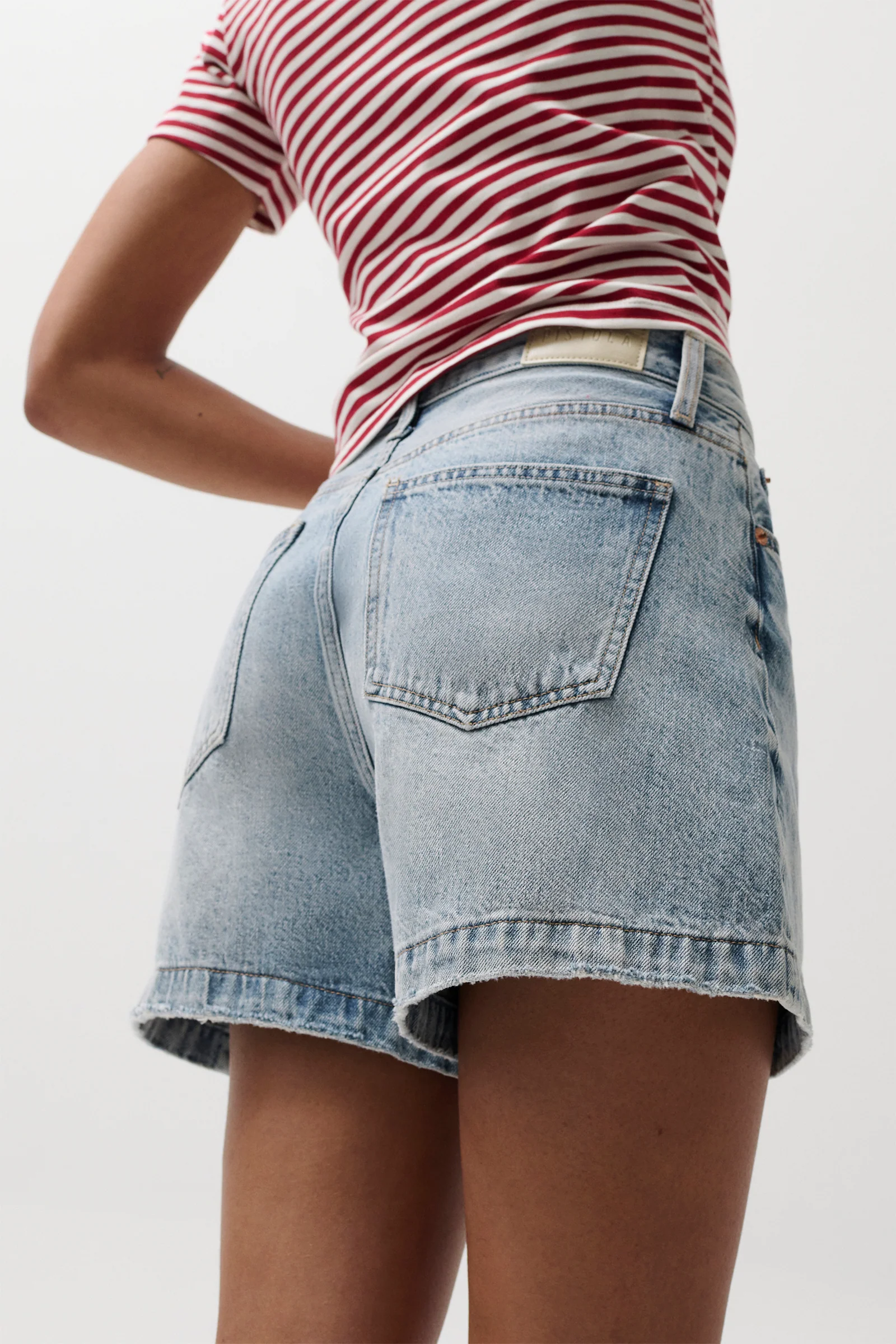 Saige High Rise Short - French Riviera - Image 5